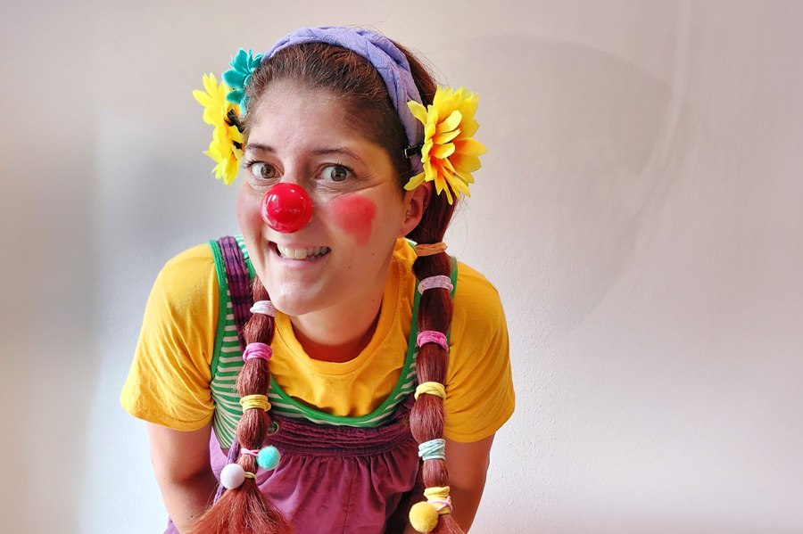 Hanna Lakatos 5 Hanna Lakatos - Clownin Edda (Foto: privat)
