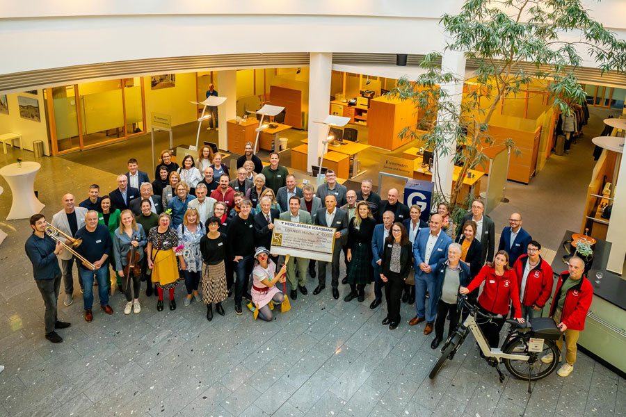 150jähriger Geburtstag der Heidelberger Volksbank (Foto: Heidelberger Volksbank, Kevin Elißer)