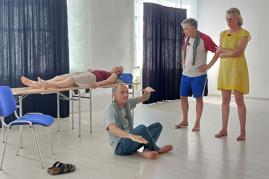 Fortbildung mit Marcel Briand – Begegnungsclownerie für Menschen mit Demenz 2 Fortbildung mit Marcel Briand (Foto:privat)