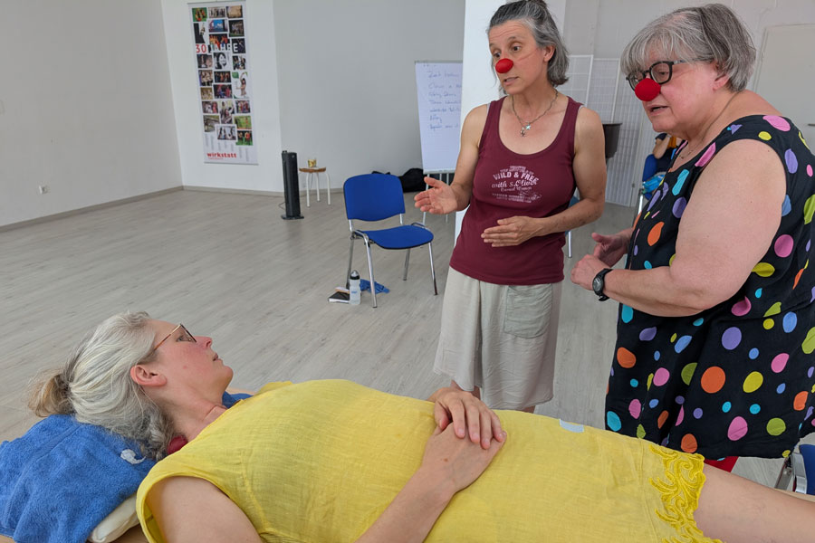 Fortbildung mit Marcel Briand – Begegnungsclownerie für Menschen mit Demenz 1 Fortbildung mit Marcel Briand (Foto:privat)